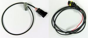 Gear shift flash lamp with connection cable